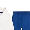 thumbnail image 4 of CAICJ98 Toddler Boy Girl Clothes Fall Winter Outfits Long Sleeved Pullover Hoodie Sweatshirt + Sweatpants 2pcs Casual Kids Sweatsuit Boys Girls (Silver,5-6 Years), 4 of 4