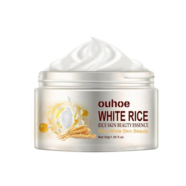 Crema Hidratante y Blanqueadora de Arroz Blanco Gao Jinjia 30g Unisex