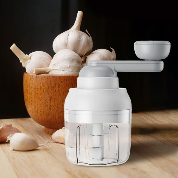 Picadora de Verduras manual potente rotativa 250ml Perfecl Blanco