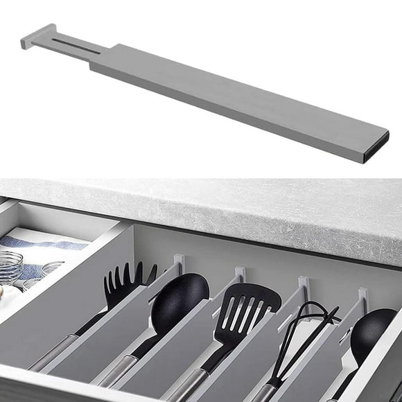Organizador de Utensilios de Cocina Yotijar con Resorte para Ropa de Escritorio 43cmx6cmx5cm