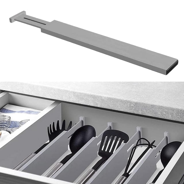 Organizador de Utensilios de Cocina Yotijar con Resorte para Ropa de Escritorio 43cmx6cmx5cm