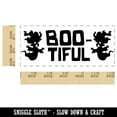 thumbnail image 2 of Beautiful Boo-tiful Ghosts Teacher Student School Self-Inking Rubber Stamp Ink Stamper - Pink Ink - Small 1-1/2 Inch, 2 of 7