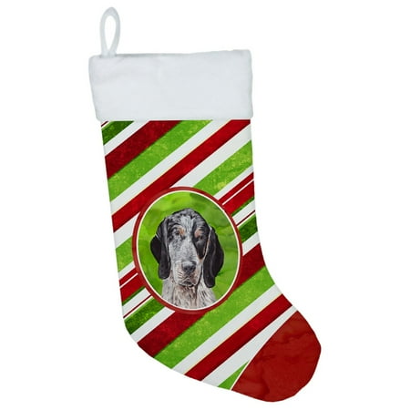 Blue Tick Coonhound Candy Cane Christmas Christmas Stocking