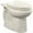 Linen, variant on American Standard Colony Elongated Toilet Bowl in White