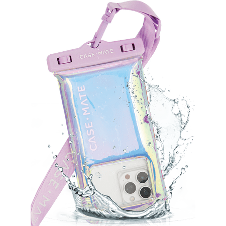 Case-Mate Soap Bubble Floating Waterproof Phone Pouch - Iridescent