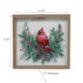 thumbnail image 2 of Art Mural En Verre Cardinal, 2 of 4