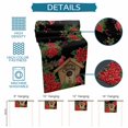 thumbnail image 6 of Christmas Poinsettia Table Runner 120 Inches Long Farmhouse Dress Scarves, Winter Cardinal Bird Pine Cone Needle Dining Tablerunner for Coffee Table/Kitchen Island/Party Décor, 13" x 120", 6 of 8