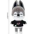 thumbnail image 2 of Peluche de conejo blanco para niños, peluche de Stray Skzoo de 20,8 cm, bonito peluche de Skzoo, muñeco de peluche suave de Skz para niños, 2 of 5