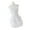 White, variant on Women Kitchen Apron with Pocket Cooking Apron Ruffled Maid Apron Pinafore Dress for Kitchen Baking Gardening
