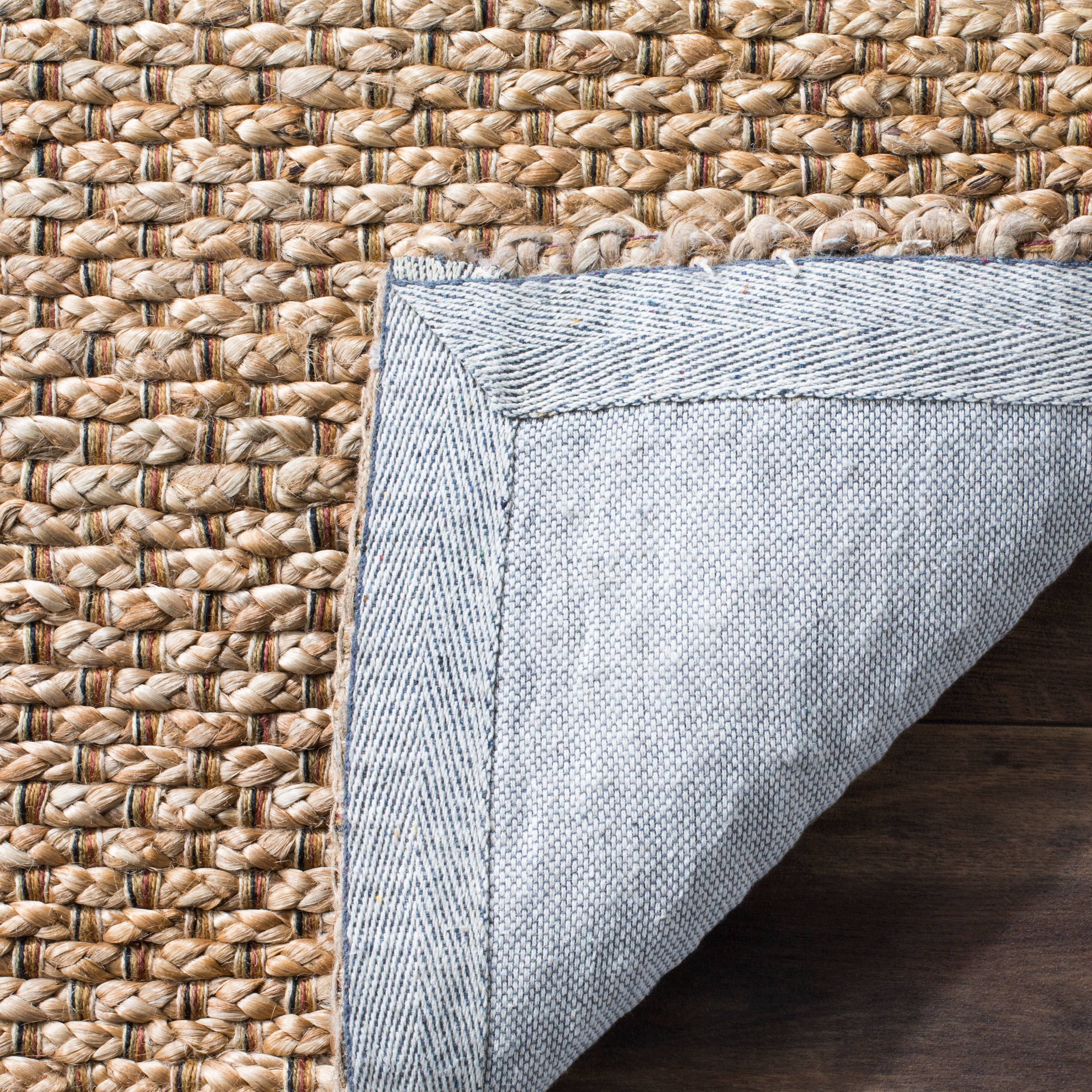 SAFAVIEH Natural Fiber Lillian Braided Jute Area Rug, Natural, 4' x 6'