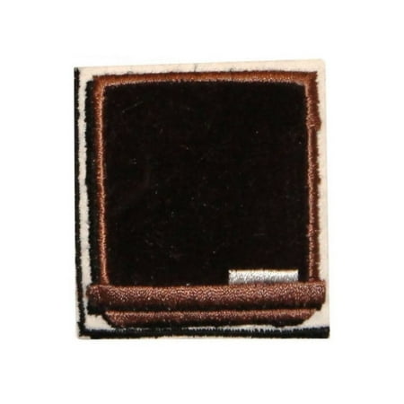 Teacher Icon - ID 0962A Teachers Chalk Board Patch School Learning Embroidered Iron On Applique
