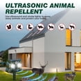 thumbnail image 3 of Ultrasonic Animal Repeller,Solar Pest Animal Repellent Outdoor,Squirrel Repellent,Animal Deter Devices Outdoor, 3 of 12