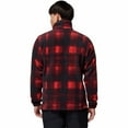 thumbnail image 2 of Men's Columbia Steens Mountain™ Printed Full-Zip Fleece Jacket Color: Chalk Omblur Size: S, 2 of 4