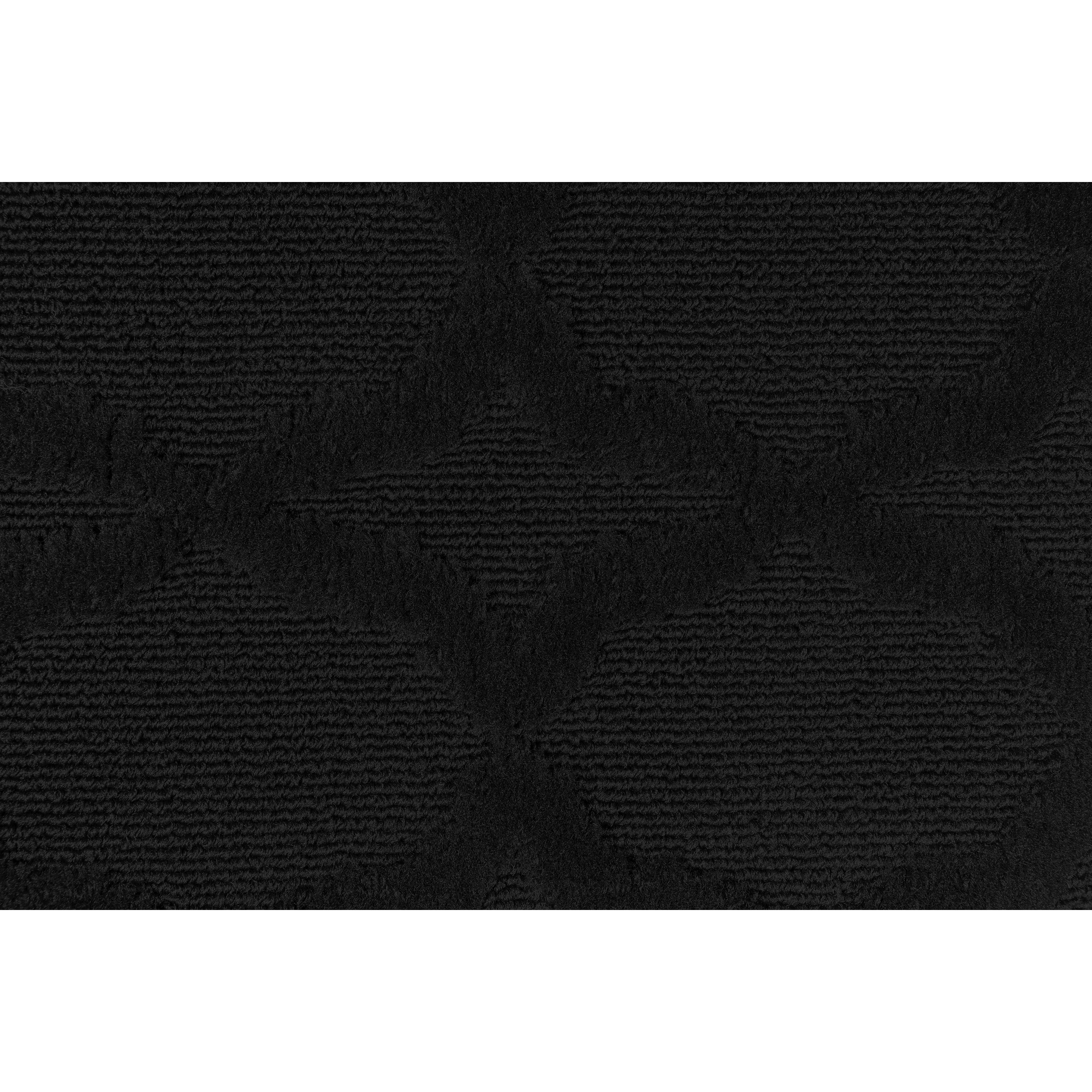 Garland Rug Sparta Black Indoor Area Rug, 5' x 8'