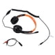thumbnail image 1 of Auriculares de aprendizaje para niños, ajustables, ligeros, con reducción de ruido, para PC, teléfono, tableta, portátil, color negro, 1 of 5