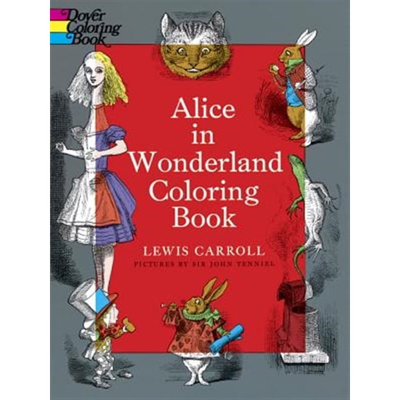 Pre-Owned Alice in Wonderland Coloring Book (Paperback) 0486228533 9780486228532