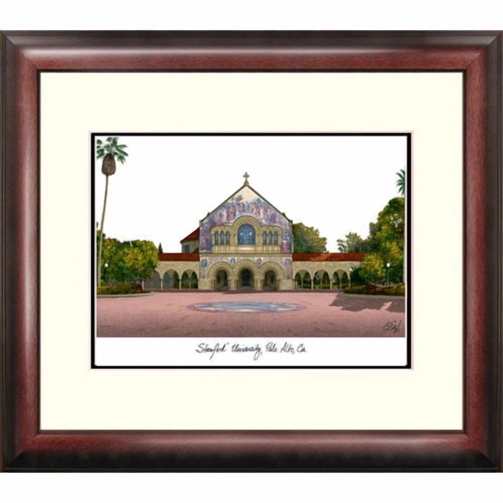 Campus Images Alumnus Lithograph Framed Photographic Print