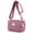 Taro Purple, variant on Ladies Crossbody Bag Multi-Pocket Shoulder Bag Waterproof Nylon Handbag Small Cellphone Purse Wallet for Women