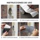 thumbnail image 4 of BOMEI PACK Cinta de Aluminio But&iacute;lico, 4 Pulgadas x 33ft, 1 Paquete, Permanente para Reparaci&oacute;n de RV, Ventanas, Silicona, Sellado de Goteras en Vidrios y Techos, Sellado de Bote, 4 of 7
