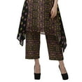 thumbnail image 5 of Moomaya Indian Tunic Printed Kurti Kurta Set Women Asymmetric Kurti With Pant, 5 of 6