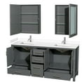 thumbnail image 7 of Wyndham Collection WCS141472DESC2UNSMED Sheffield 72" Free Standing Double Basin Vanity, 7 of 7