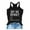 Black, variant on Hpapadks Tank Tops for Women Casual Rainbow Letter Printed Crew Neck Sleeveless Vest Top Camisole Tops for Women S