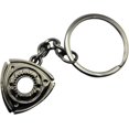 thumbnail image 4 of HSHDLDF Gunmetal Rotary Mazda RX7 RX8 Keychain Automotive Part Car Gift Key Chain Ring, 4 of 5