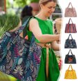 thumbnail image 1 of GOGDYS Sac de Courses Pliable Grande Capacité, Sac de Rangement Portable à Main, Sac Fourre-Tout en Tissu Polyester Réutilisable Écologique pour les Courses, les Voyages et les Soldes de Liquidation Aujourd'hui Offres Prime, 1 of 7