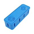 thumbnail image 1 of Justharion Prise de Câble Électrique Réutilisable Antichoc de Charge Fil de Charge Organisateur Gestionnaire Boîte de Rangement avec Couvercle Bleu 1Set, 1 of 6