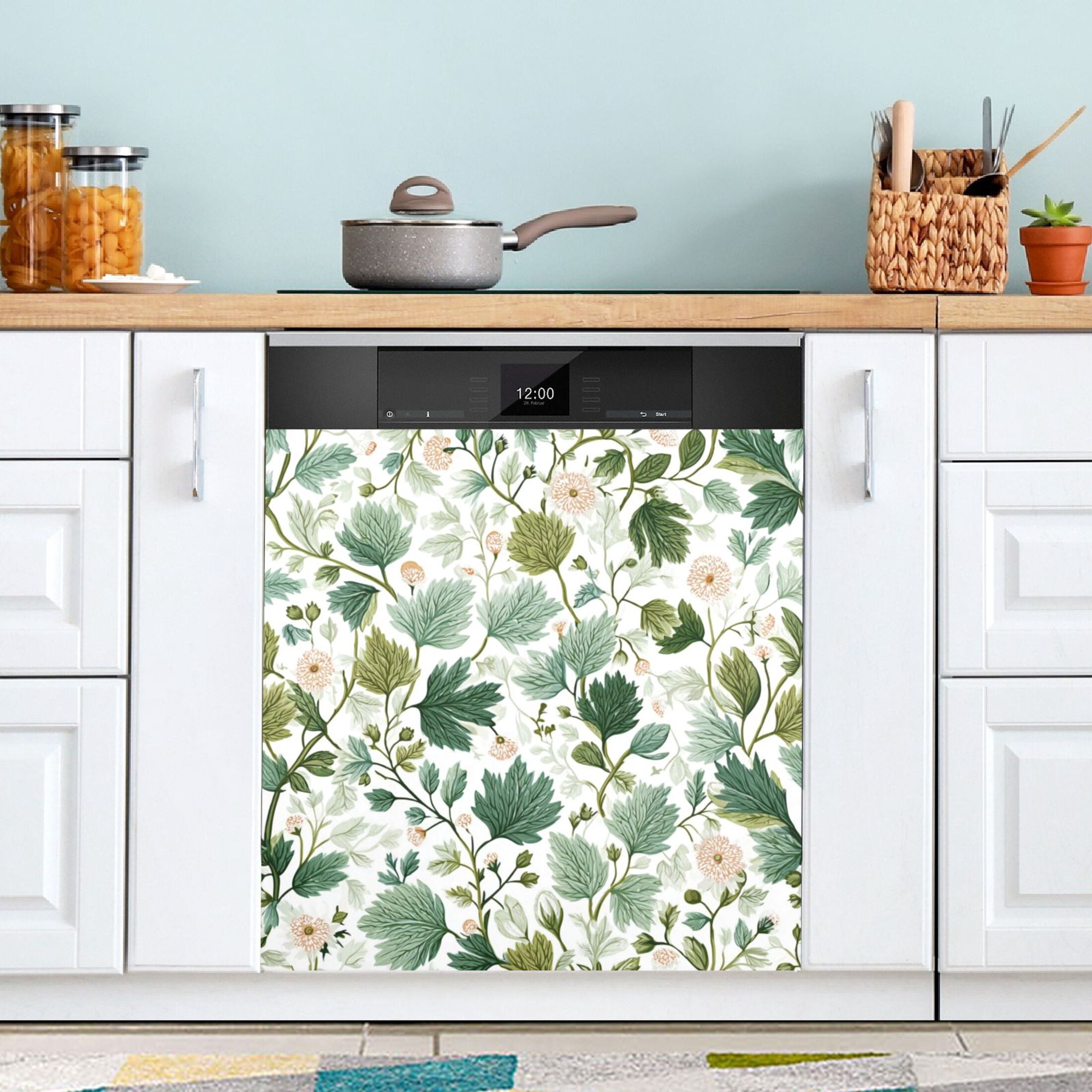 IAUYY Magnetic Decorative -23x26 Inch,Removable DIY Art for Dishwasher Refrigerator and Other Metal Surfaces,Beauty Of Harmonious Nature