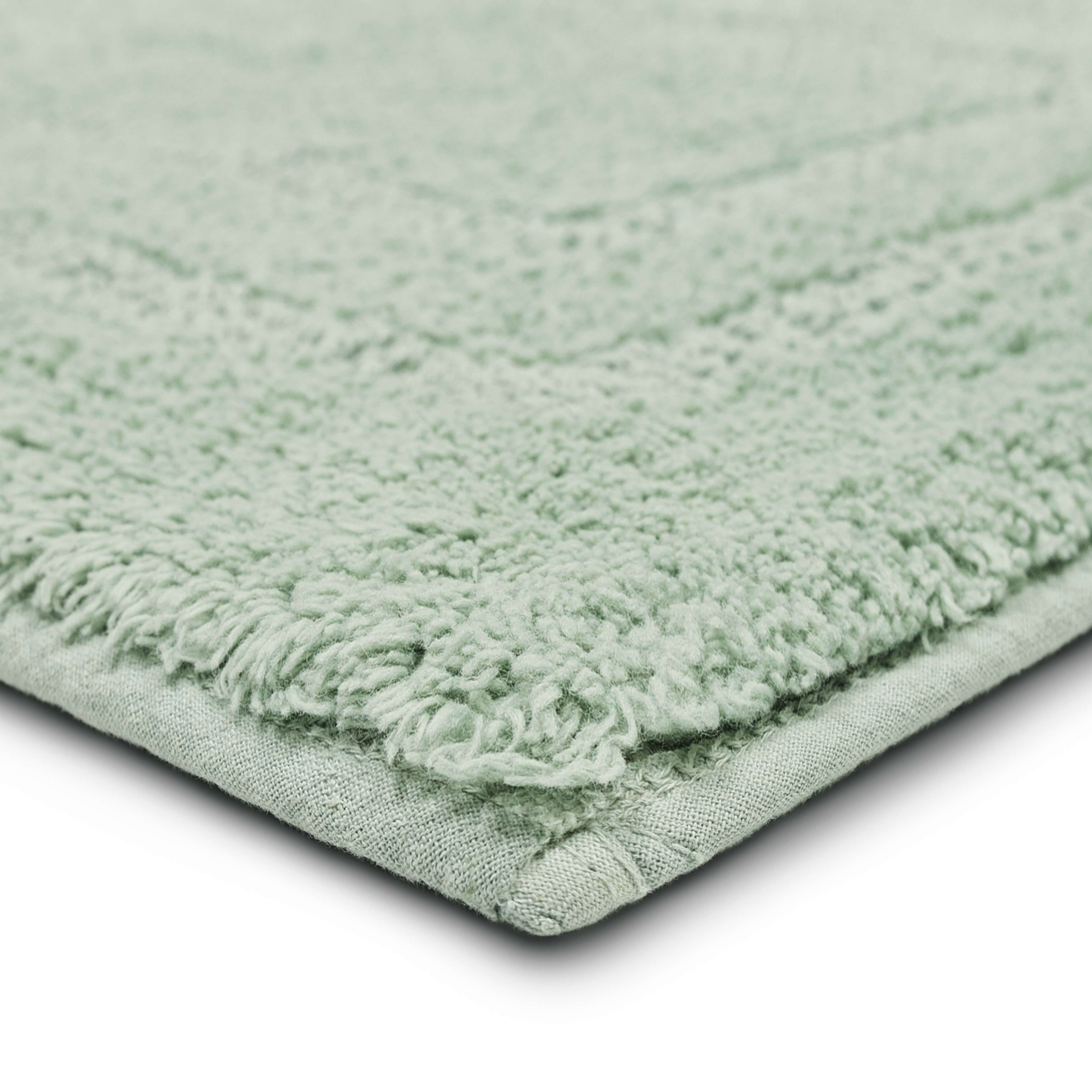 Mohawk Cotton Bath Mat Soft Absorbent Quick Dry Machine Washable Bathroom Mat, Seaglass, 21" x 34"