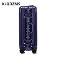thumbnail image 4 of KLQDZMS equipaje de cabina caja de embarque de aleación de aluminio y magnesio 20 "24" 26 "29 pulgadas cubierta de carrito de negocios maleta con ruedas para hombre, 4 of 4