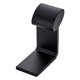 thumbnail image 1 of Gancho de toalla única de aluminio negro, colgante adhesivo impermeable para colgar en la pared, colgador para baño, dormitorio, cocina Feliz Sencillez, 1 of 5