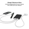 thumbnail image 3 of Belkin USB-C Portable Charger Power Bank, 10,000 mAh with 1 USB-C Port and 2 USB-A Ports for up to 15W Charging for iPhone 14 Pro, 14 Pro Max, AirPods, iPad, Galaxy S23, S23+, Ultra - Black, 3 of 6