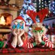 thumbnail image 5 of Accesorios fotográficos divertidos para fiestas navideñas Vasos de papel Vasos de muñeco de nieve de Papá Noel Decoración navideña, 5 of 5