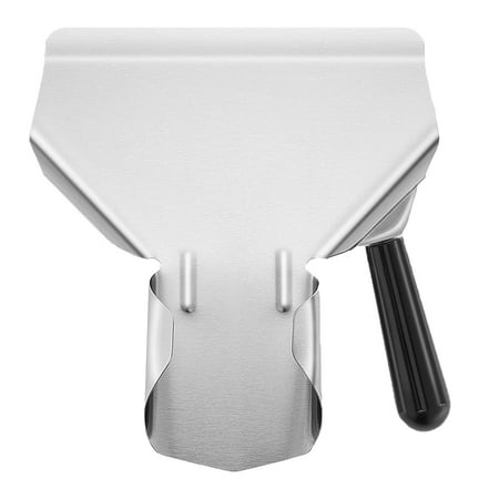 

HOMEMAXS 1Pc Stainless Steel Flour Shovel Food Packing Scoop French Fries Shovel