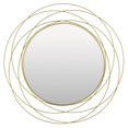 thumbnail image 1 of Plutus PBTH93070 Modern Metal Wall Mirror, Gold, 1 of 1
