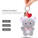 thumbnail image 2 of KAKOWELY Animales de peluche de juguete Animales de peluche de juguete Colgante Bolsa de peluche Colgante Animal de peluche de juguete, 2 of 5