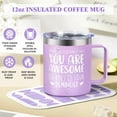 thumbnail image 4 of Cesta de regalo de spa GiftPeak Lavender para mujer con taza aislante, 4 of 7