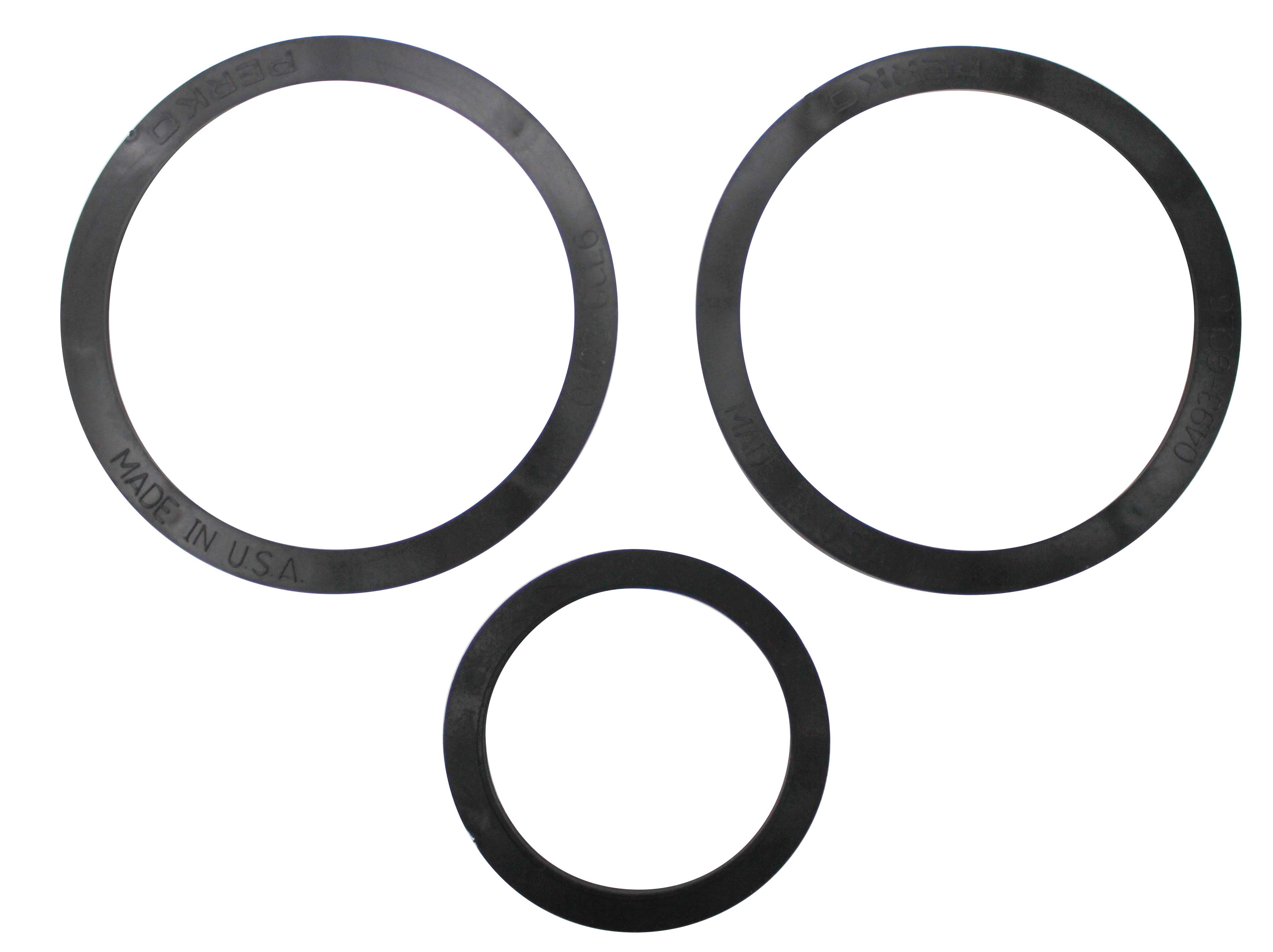 Perko 0493DP799R Intake Water Strainer Spare Gasket Kit, Rubber 1