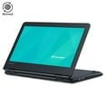 Restored Lenovo 300e Chromebook 2nd Gen MTK 11.6" Touchscreen (MediaTek MT8173C, 4GB RAM, 32GB) Convertible 2-in-1 Laptop - Black - W/Spot (Refurbished)