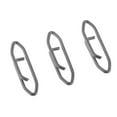 thumbnail image 3 of 100 piezas de ganchos de seguridad de acero inoxidable con cierre giratorio de acero al carbono para pesca 1.8x0.6cm, 3 of 8