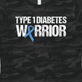 thumbnail image 4 of Inktastic Type 1 Diabetes Warrior Women's T-Shirt, 4 of 5