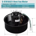 thumbnail image 2 of S97016621, 99080568 Replacement Motor for Broan Nutone QTR070, QTR080, QTN80L, 2 of 8