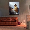 thumbnail image 2 of Johannes&nbsp;Vermeer&nbsp;Painting&nbsp;A Young Woman Seated at the Virginals&nbsp;by&nbsp;Vermeer&nbsp;Canvas&nbsp;Art&nbsp;Framed&nbsp;Wall&nbsp;Art, 2 of 7