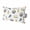 White, Blue, Yellow, variant on Football Outdoor Pillows for Chaise Lounge Chair Waterproof Lumbar Pillows with Insert&Adjustable Elastic Strap Beach Headrest Pillow Gold Medal Soccer Sports Neck Pillow for Patio Pool 11"x16"
