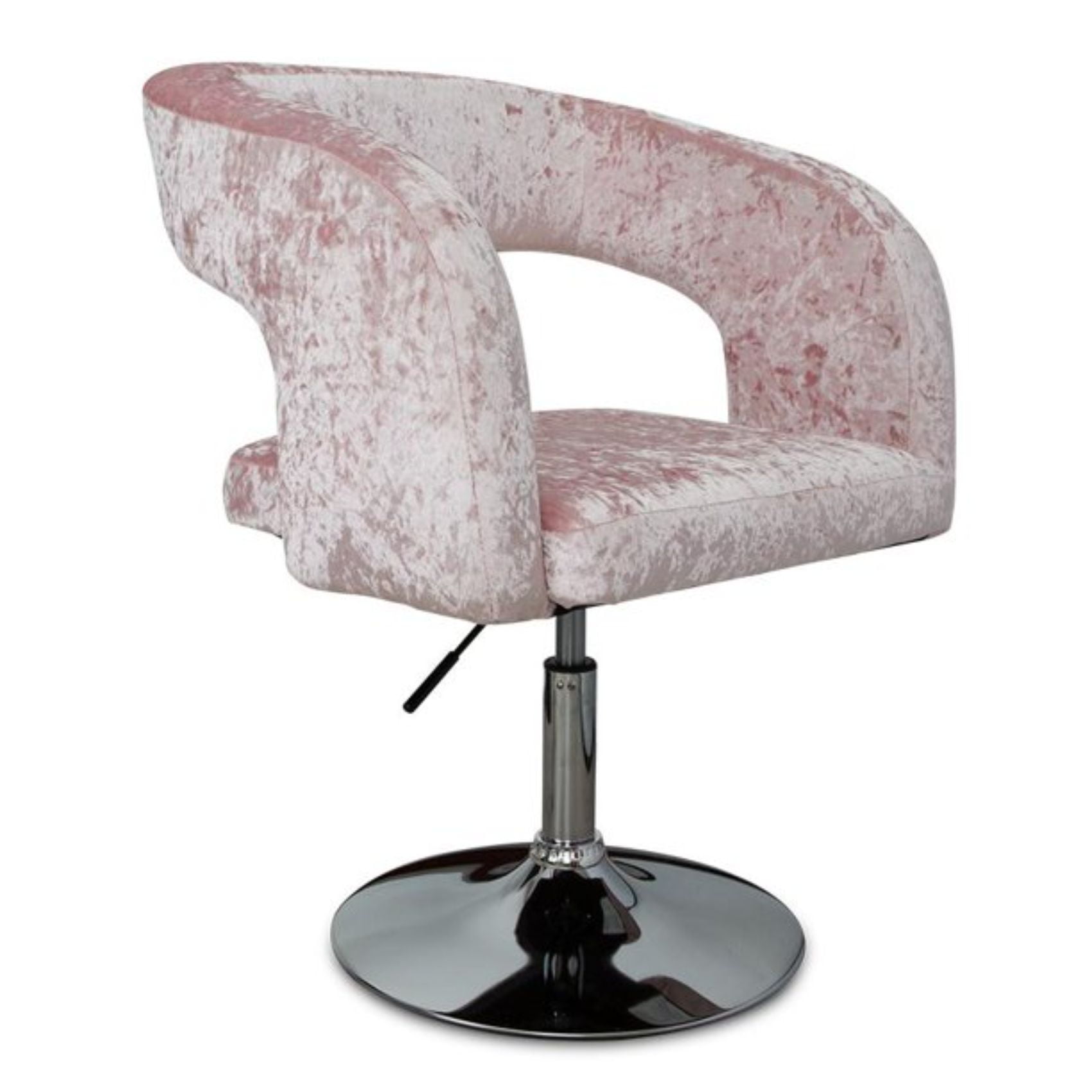 Impressions Vanity Ronni Modern Vanity Chair with 360 Degree Swivel Desk Chair for Room Grey Walmart