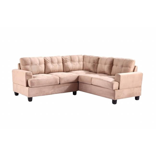 Nova Furniture Group NF514BSC Sectional Sofa Mocha, 2 Per Boxes