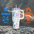 thumbnail image 2 of 40 Oz Christian Tumbler with Handle and Straw Christian Coffee Travel Cup Mug Water Bottle, Religious Gifts for Women Christian Catholic Bible Gifts, Christmas Birthday Gifts for Women, Friends, 2 of 7