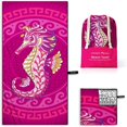 thumbnail image 1 of Microfiber Beach Towels Fast Drying Extra Large 71” x 32” Sand Free Super Lightweight, 1 of 9